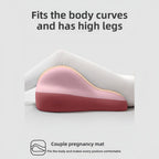 Button-Activated Intimate Support Pillow for Couples