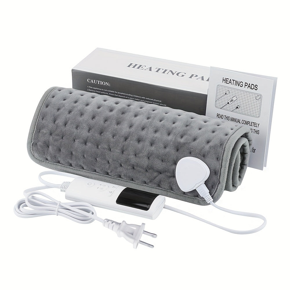Electric Blanket Flannel Heated Timer Safety Throw