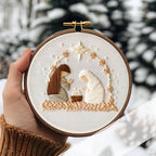 Crib embroidery kit