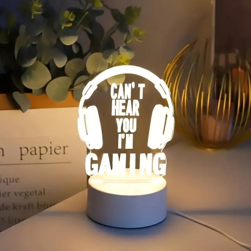 GameLamp - Compact LED Table Lighting with USB
