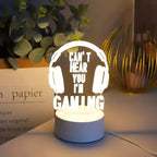 GameLamp - Compact LED Table Lighting with USB