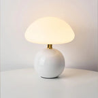 French style and natural beauty of the mushroom in the lamp