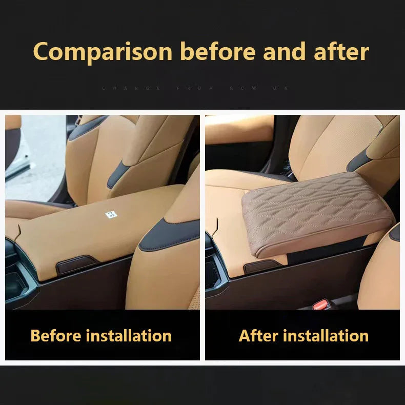 Armrest cushion in leather (Universal style)