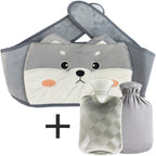 Refillable Plush Hot Water Bottle Belt