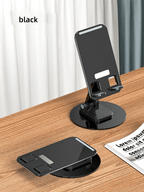 Folding computer phone holder in aluminium alloy