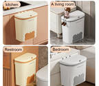 EcoBin Kitchen & Bathroom Wall Trash Can – 8.5L / 12L with Lid