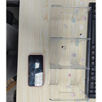 Three-Tier Bag Organizer Made from Clear ABS Plastic