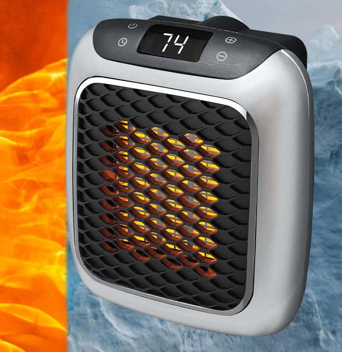 Compact portable heating device