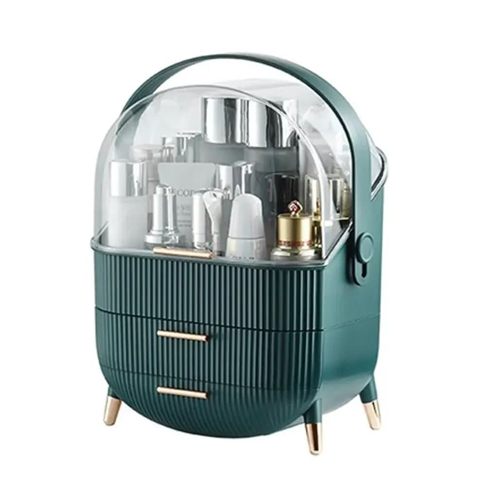up organiser - Dustproof & waterproof cosmetics box with elegant design