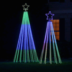 The Choreographed Light Show Tree