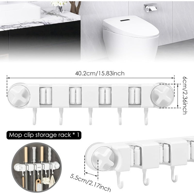Vacuum Mop Holder Rack