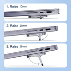 Invisible Aluminum Laptop Stand