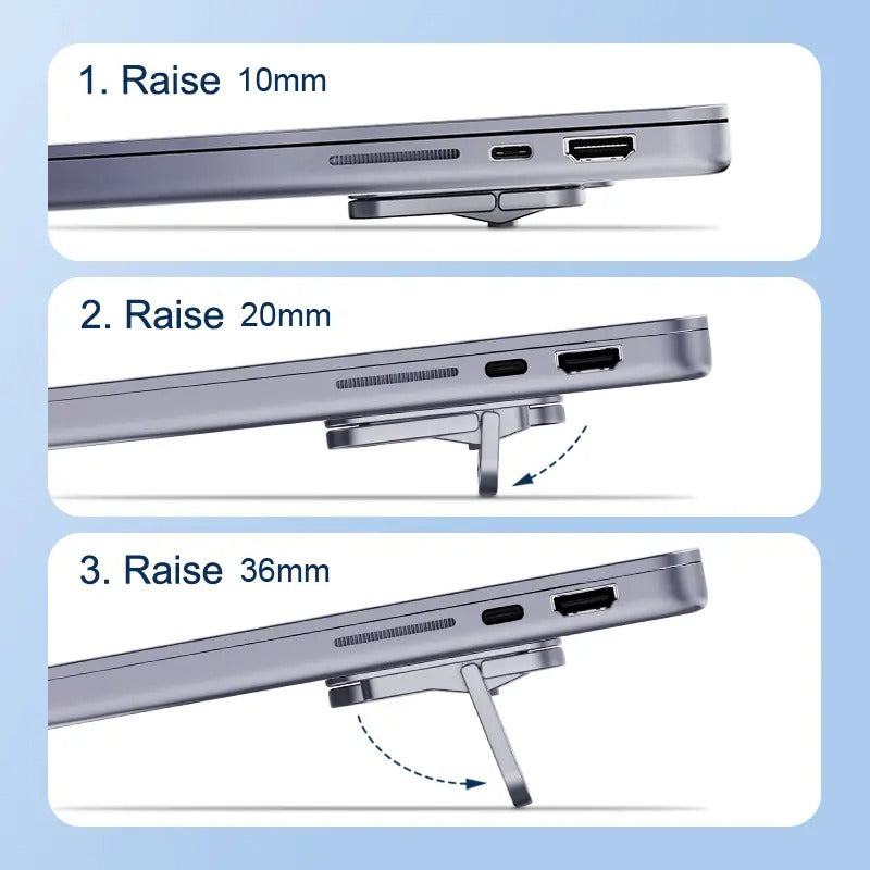 Invisible Aluminum Laptop Stand