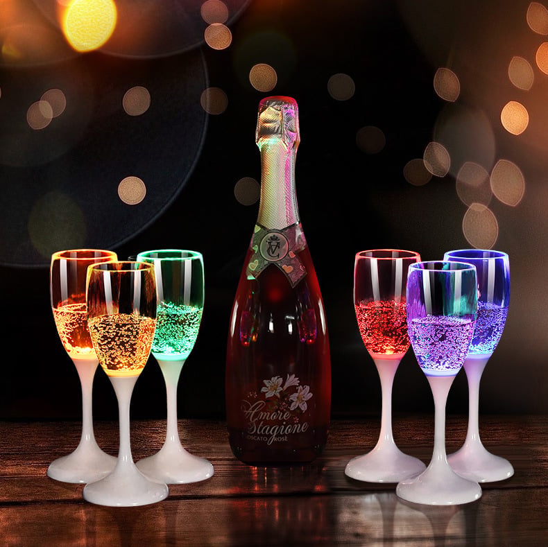 Bright Champagne Glass