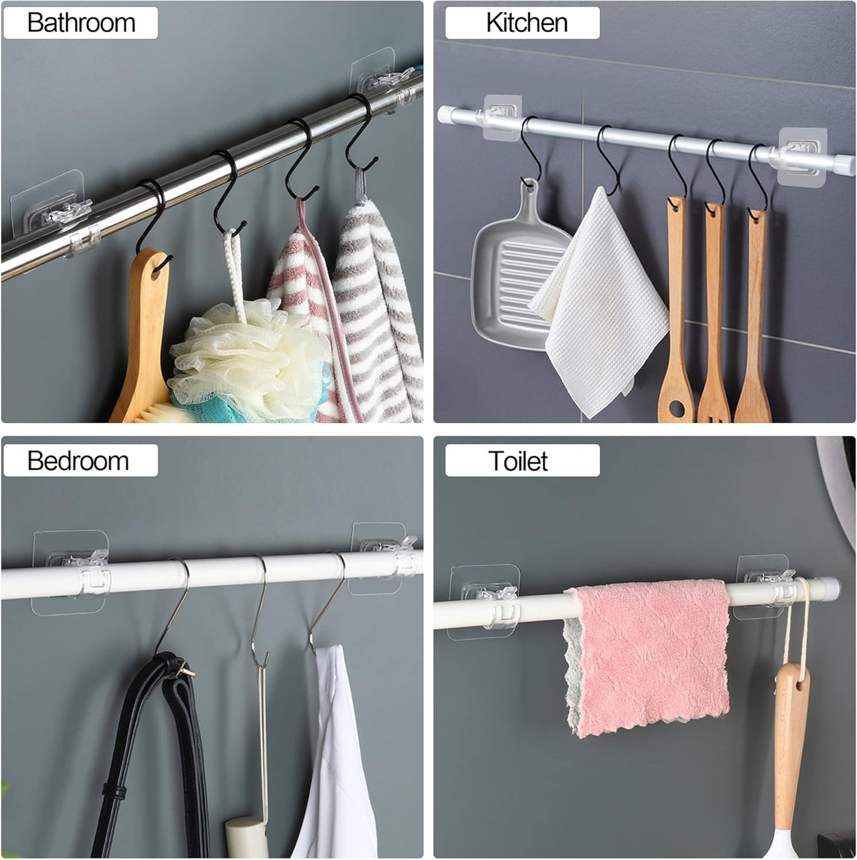 FreedomGrip — Stylish support without drilling for worry-free walls and wow effect in minutes