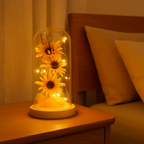 ShineBloom - Comfortable sunflower lamp that illuminates and calms every room.