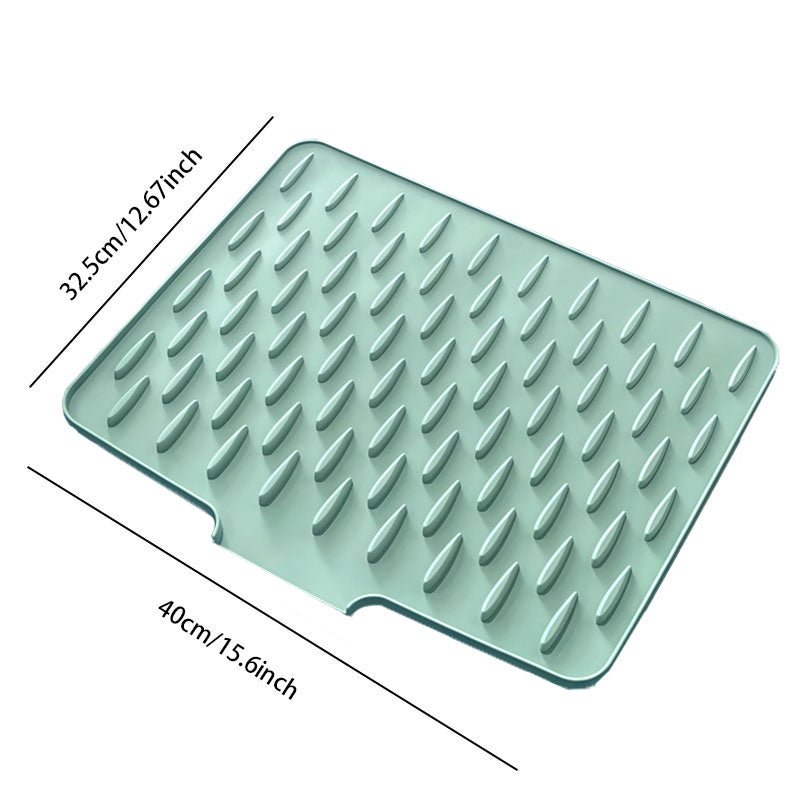 TurboDrainPro — Say goodbye to wet work surfaces and protect your dishes like never before!