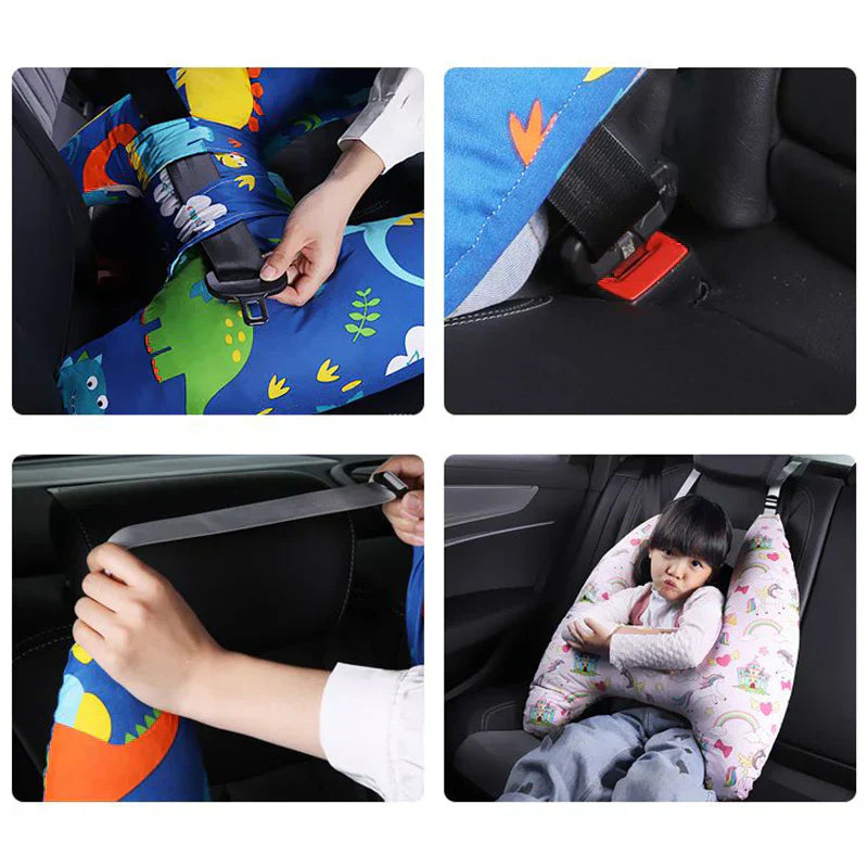 Comfort cushion — Finally relaxed car rides without neck pain and annoying slipping