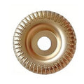 Slope-Type Wood Carving Disc for Angle Grinder