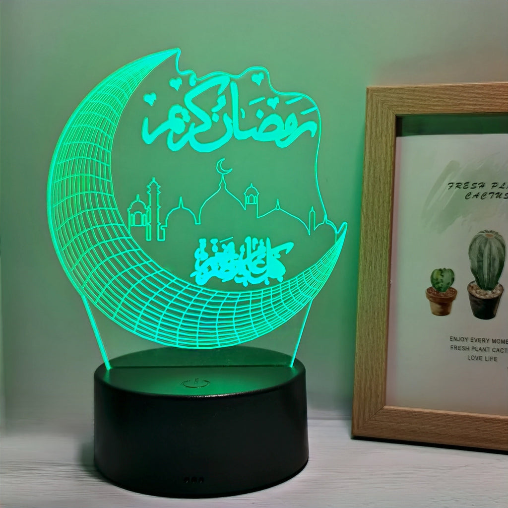 MoonPalace - 3D Color Night Lamp Touch