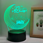 MoonPalace - 3D Color Night Lamp Touch