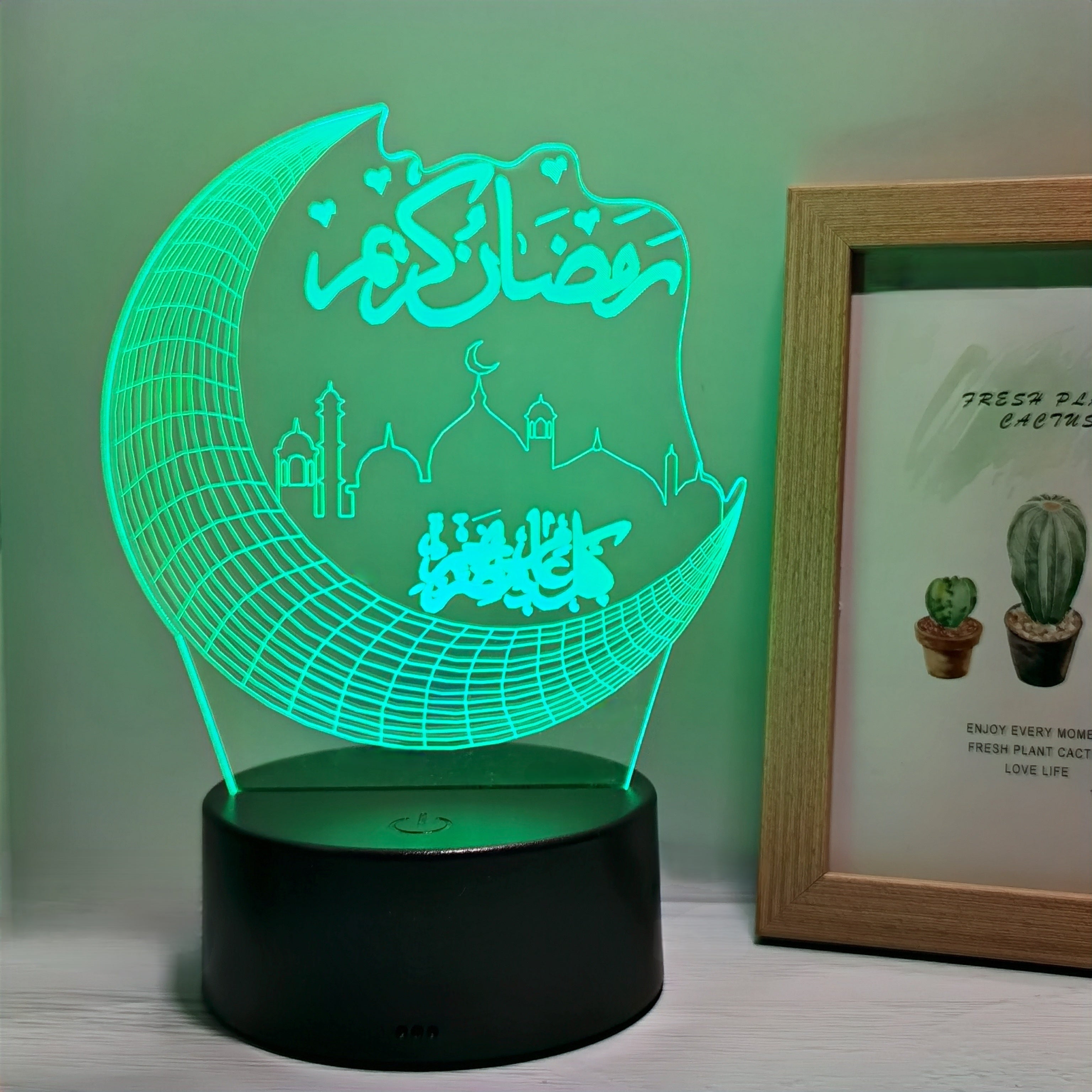 MoonPalace - 3D Color Night Lamp Touch