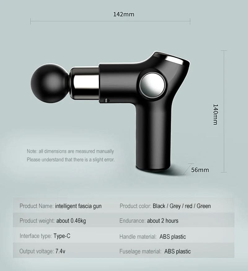 Portable massage gun for muscle regeneration
