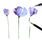 Elegant Watercolor Brush Set – Creative Painting Made Easy