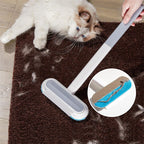 Double-sided Window Screen Cleaning Brush Glass Wiper, Multi-function Pet Hair Lint Remover