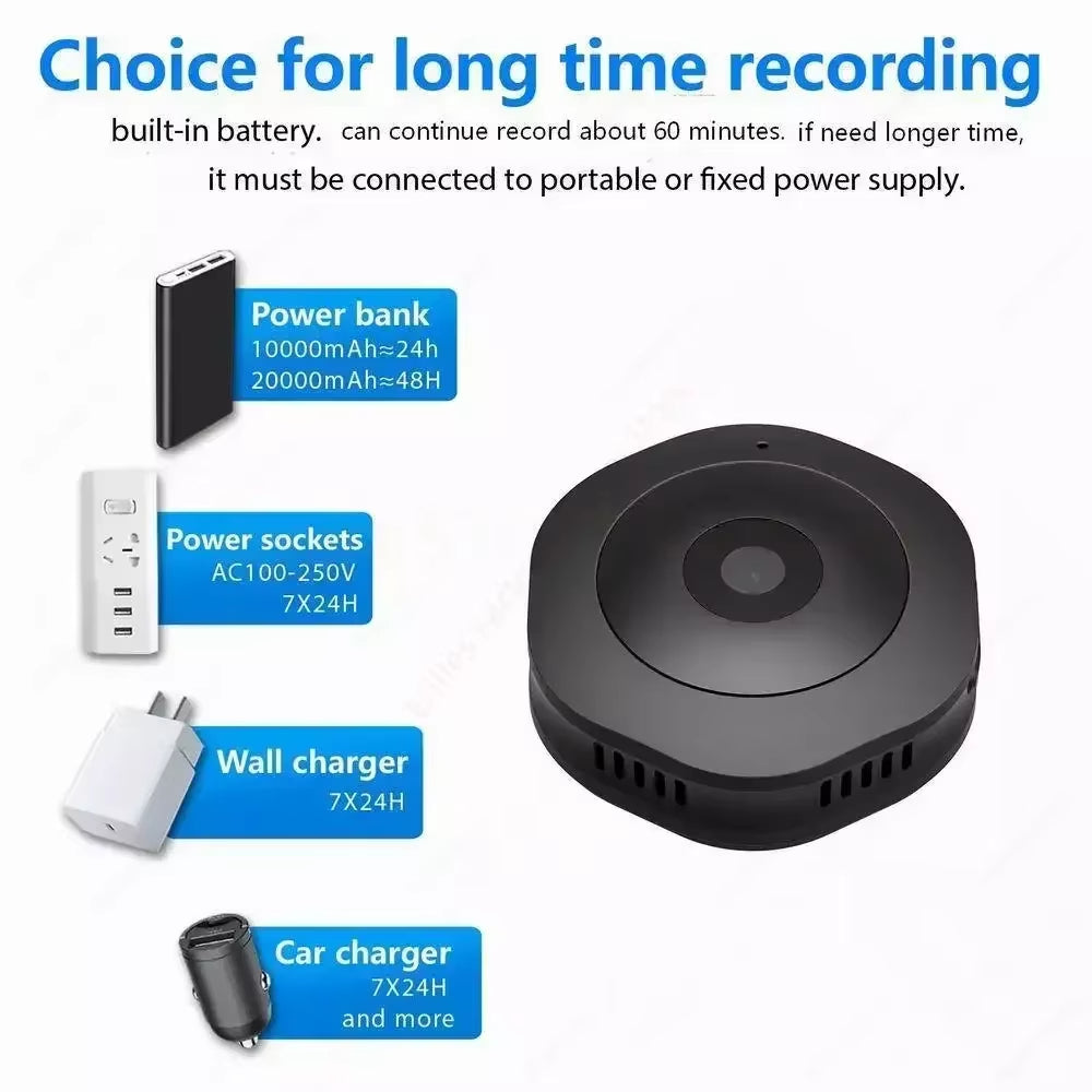 Ultra Mini Invisible HD WiFi Hidden Camera