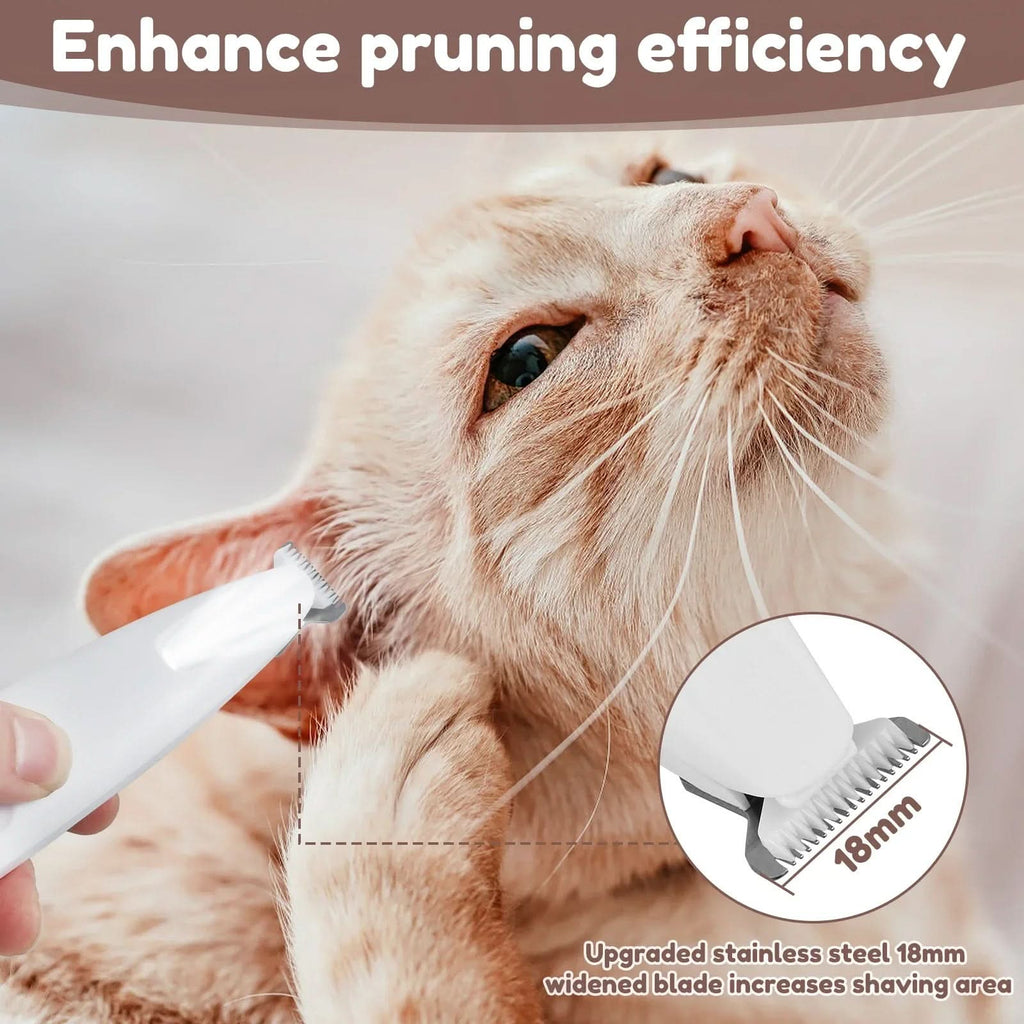 Gentle precision trimmer for sensitive paws