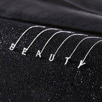 Shiny Alphabet Earrings