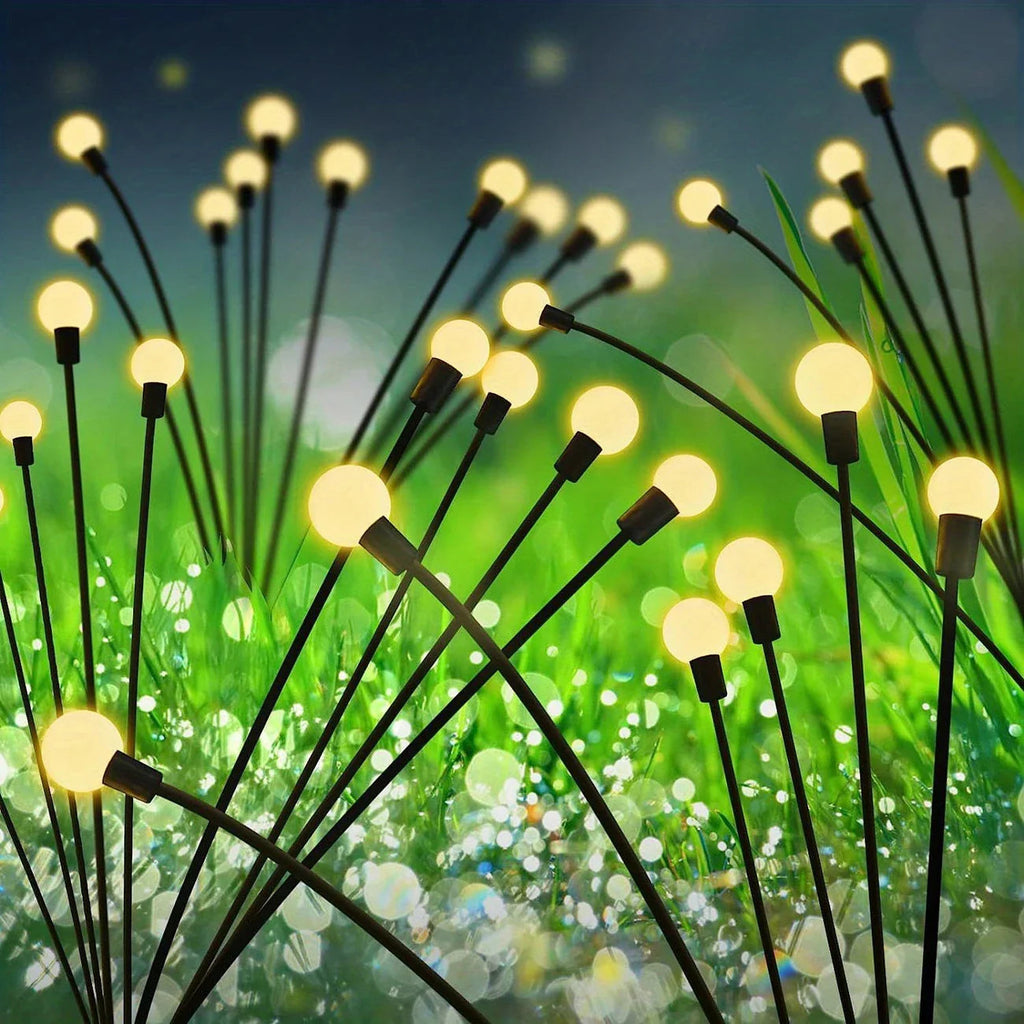 LED Solar Garden Light with Flexible Light Balls – Waterproof Decorative Light for Beds and Paths
