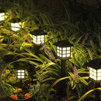 Solar Garden Lights in Lantern Style – Waterproof LED Path Lighting for Outdoor Areas