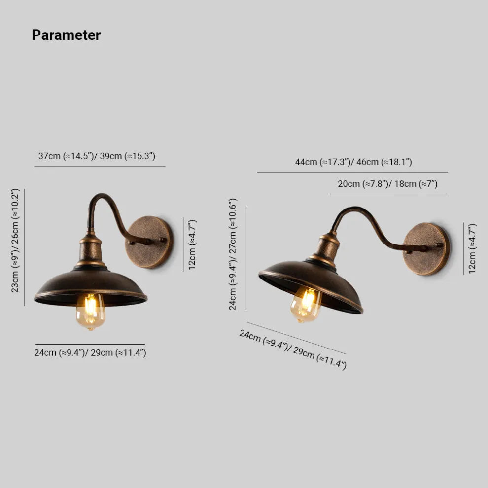 Outdoor Wall Lamp Two Colors Minimalist Modern Facade Lighting