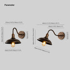 Outdoor Wall Lamp Two Colors Minimalist Modern Facade Lighting