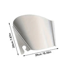 New Stainless steel pouring shield