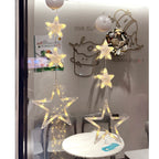 Christmas Window Lighting with Suction Cup