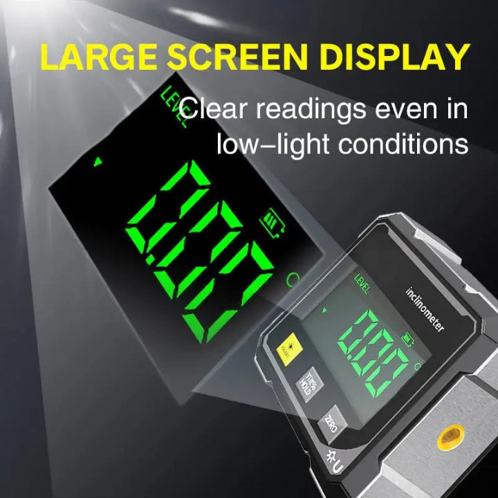 Precision Angle Meter AnglePro – Magnetic Digital Laser Level