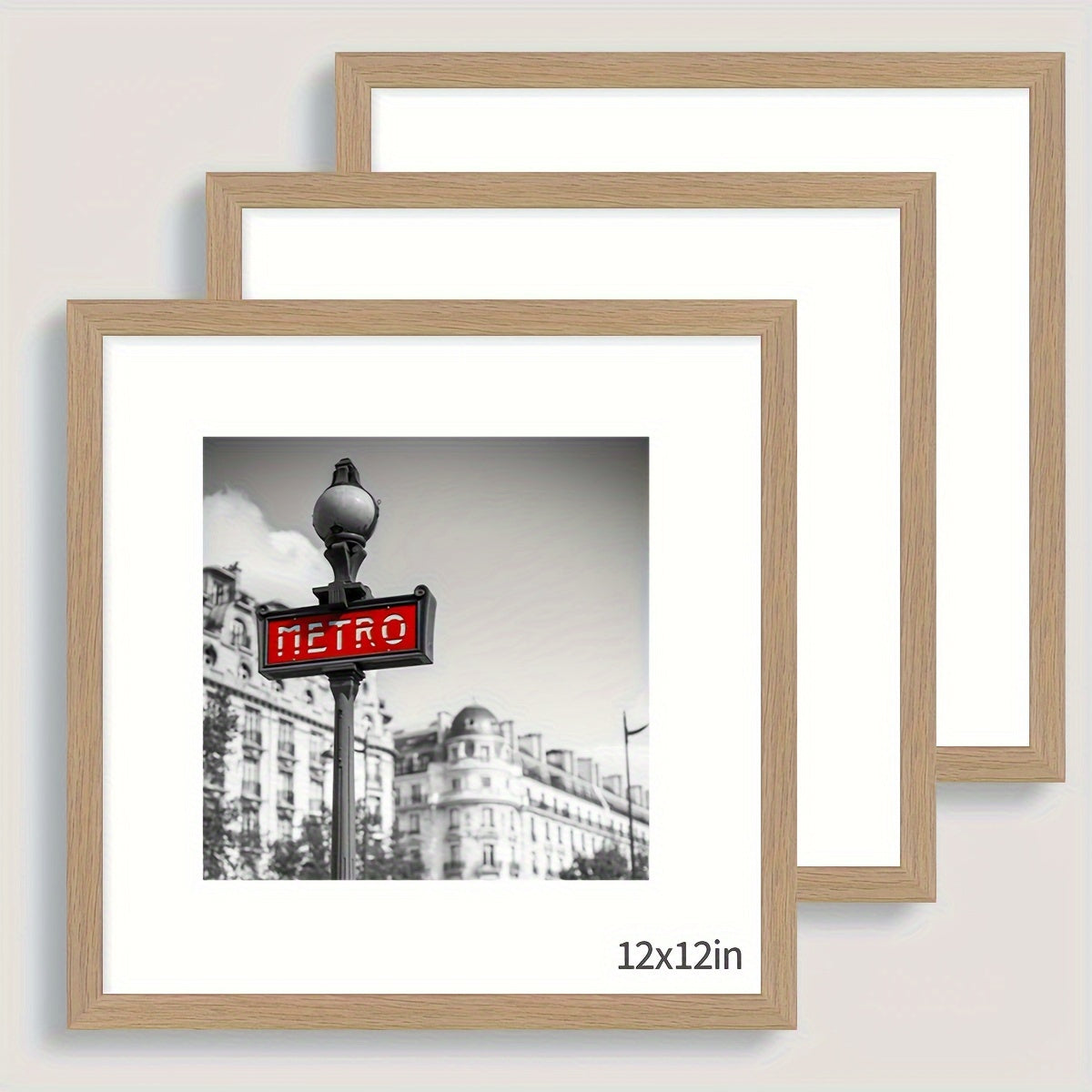 PhotoFrame – Stylish Wooden Frames Set