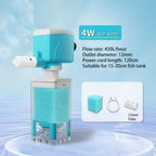 5-in-1 aquarium filter system for crystal clear water