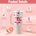 Insulating Mug with Handle and Straw - ChillMate