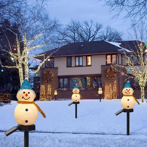 LumiFrost – The Solar-Powered Snowman That Brightens Your Winter Evenings