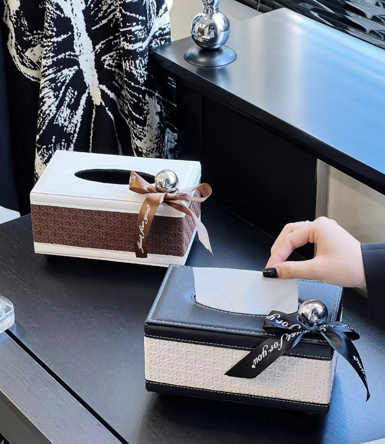 Modèra Premium Leatherite Tissue Case | Stylish and durable tissue organizer for modern spaces