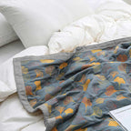 LeafNest - Soft Cotton Bed Linen with Leaf Motif