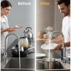QuickFlow – Instant hot water on demand for faster kitchen tasks