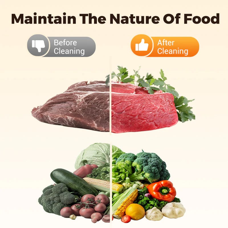 Wireless Waterproof Portable Food Cleaner & Purifier