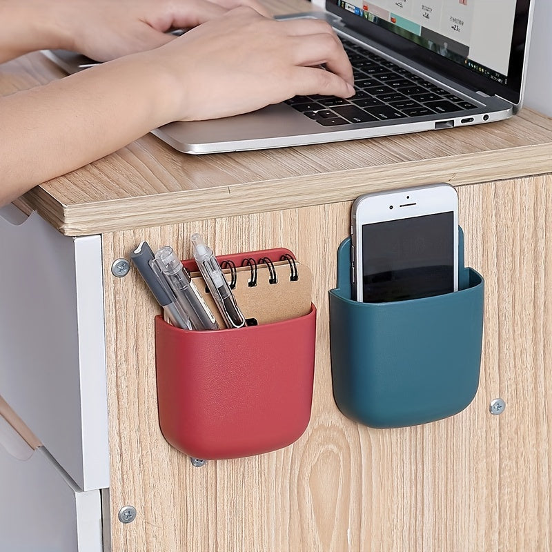 EssentialsBox - Smart Wall Storage Box with Self-Adhesive Attachment