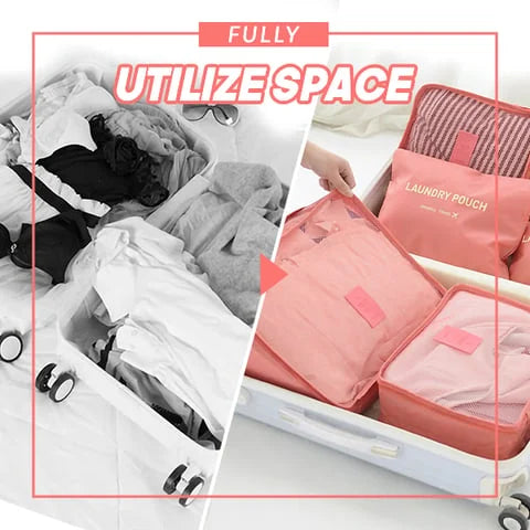 Neat organization of luggage space - 7-pack