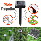 Solar-powered snake and pest deterrent – Ultrasonic device for the garden